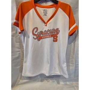 Proedge Syracuse University Women's Jersey Medium M 8/10 White Orange Ncaa